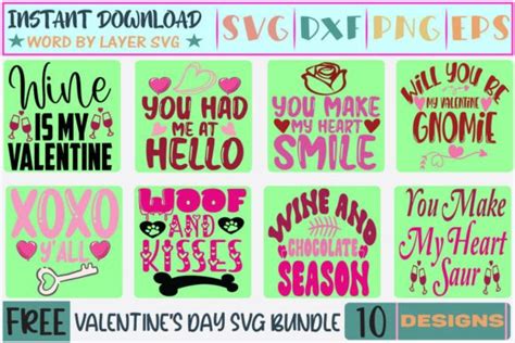 08 Valentines Day Svg Bundle Graphic By Thesvgfactory · Creative Fabrica