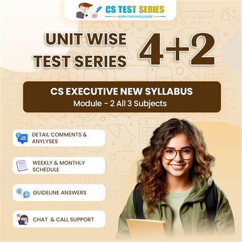 Cs Executive Test Series New Syllabus Module All Subjects Unit