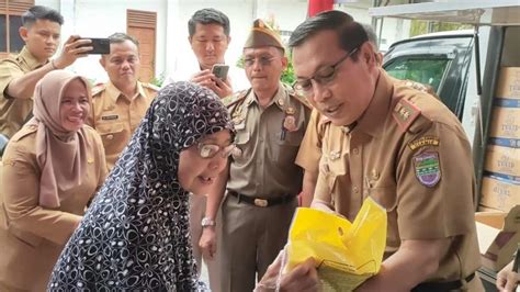 Pemkab Dan Bulog Ciamis Gelar Operasi Pasar Beras Murah Masyarakat