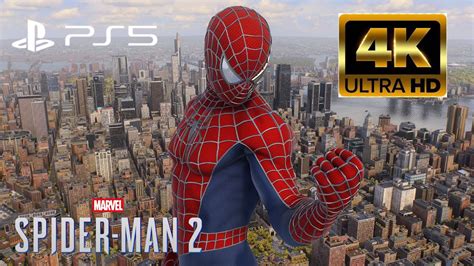 Marvel S Spider Man 2 PS5 Webbed Suit Sam Raimi Suit Free Roam