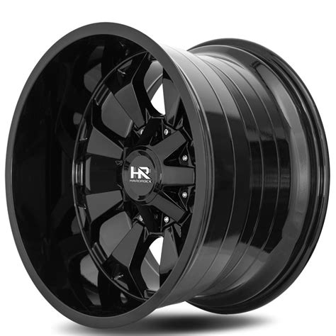 Hardrock Wheels H Devastator Gloss Black Off Road Rims Hdr