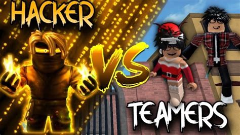 MM2 HACKER VS TEAMERS FUNNY MOMENTS YouTube