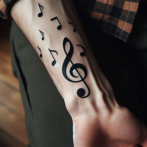 56 Alluring Music Note Tattoo Ideas To Express Your Artistry – Tattoo ...