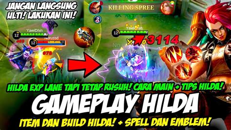 ITEM BUILD HILDA MARET 2023 CARA MAIN COMBO HILDA EMBLEM HILDA EXP