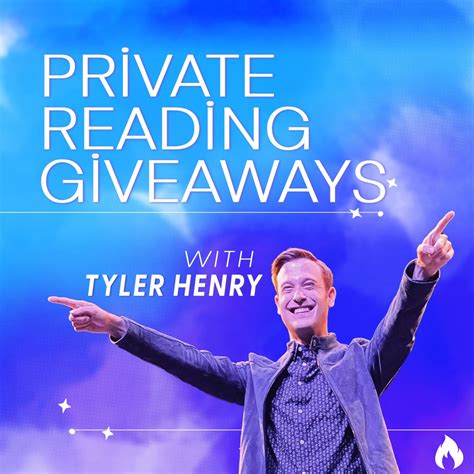 Watch Private Reading Giveaway with Tyler Henry on Fireside