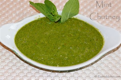 Pudina Chutney - Mint Chutney