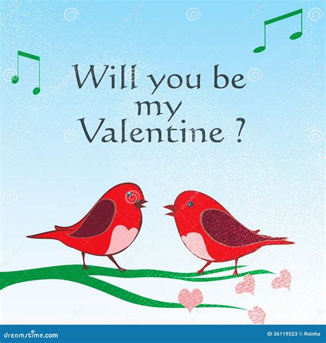 Valentine Love Birds Stock Photos Image 36119523