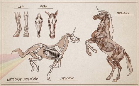 Unicorn Anatomy by Igson93 on DeviantArt | Mythological creatures ...