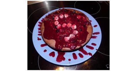 Fondant Chocolat Et Fruits Rouges Coulis Fruits Rouges Par