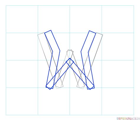 How To Draw A Wildstyle W Step By Step Drawing Tutorials