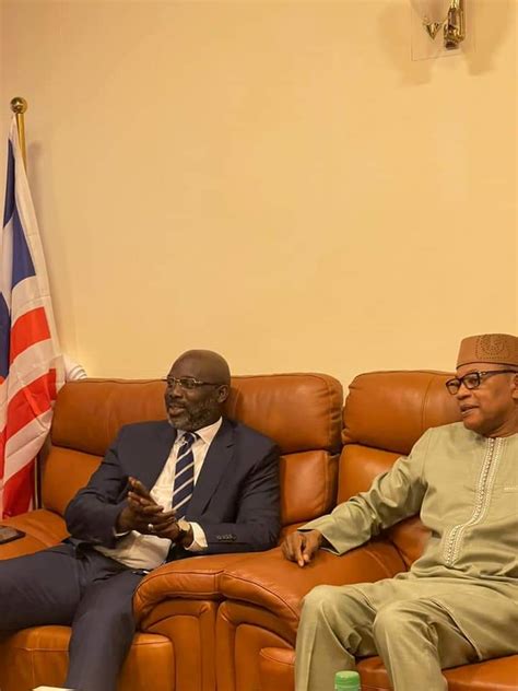 Goodluck Jonathan Visits Liberian President George Weah Photos