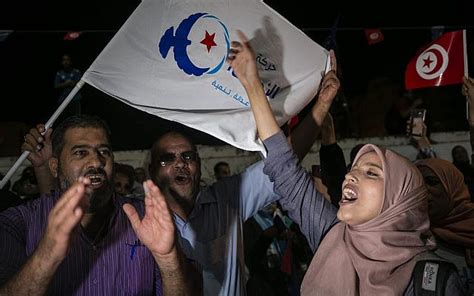 Exit Polls Show Islamist Inspired Party Leading Tunisia Election The