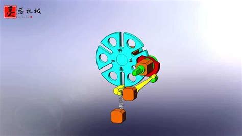 圆周6等分间歇输出，槽轮与凸轮组合机构实现！ 高清1080p在线观看平台 腾讯视频
