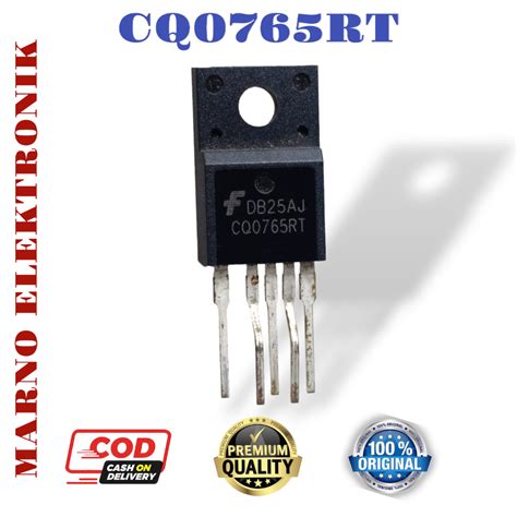 Jual IC TR TRANSISTOR STR CQ0765RT CQ0765 RT CQ 0765RT ASLI ORIGINAL