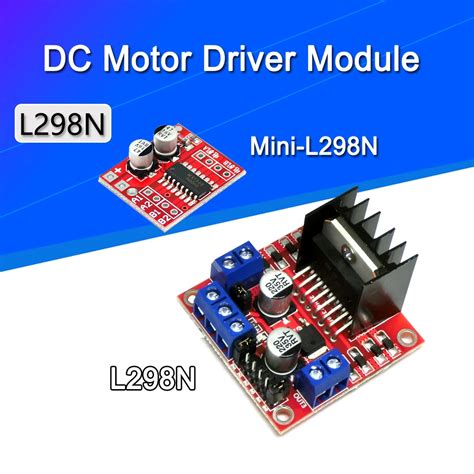 L298N Driver Board Module Para Arduino Stepper Motor Rob Inteligente