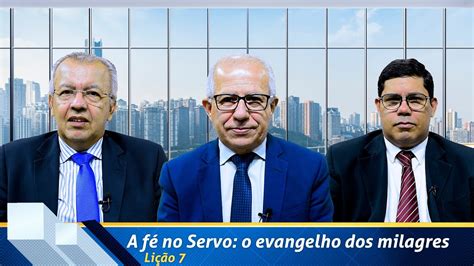 Revista de EBD Betel Dominical lição 7 A fé no Servo o evangelho dos