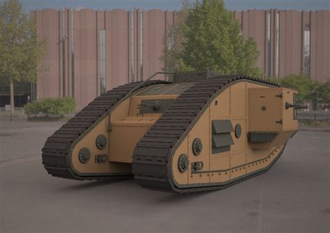 3d Mark V Tank 3d Model Turbosquid 2067077