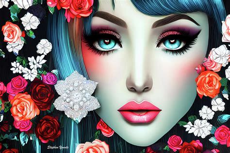 Porcelain Beauty Digital Art By Stephen Younts Pixels