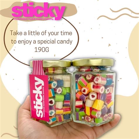 Sticky Candy Handmade Malaysia 100 Halal 30g40g70g120g190g Mix