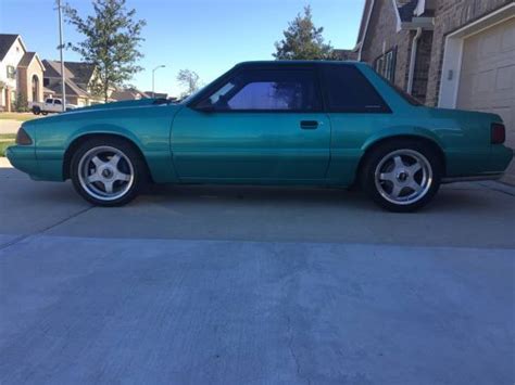 1993 Ford Mustang Calypso Green Coupe For Sale Photos Technical Specifications Description