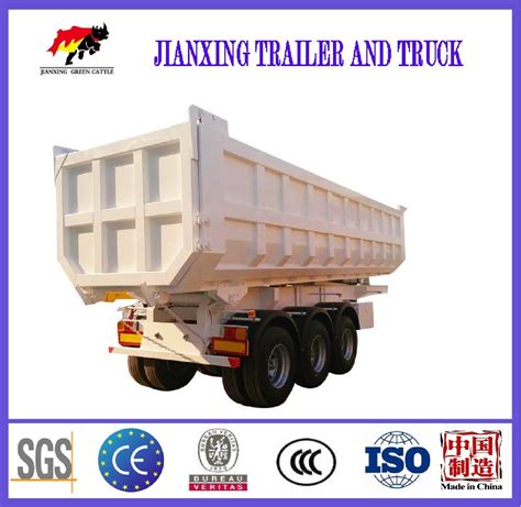 Hydraulic Trailer Factory Price Used 3 4 Axle 40 60 Ton U Shape