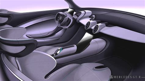 Mercedes GT-R Interior Project on Behance