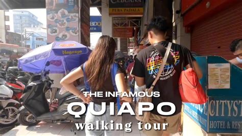 Walking The Infamous Quiapo Downtown City Of Manila Youtube