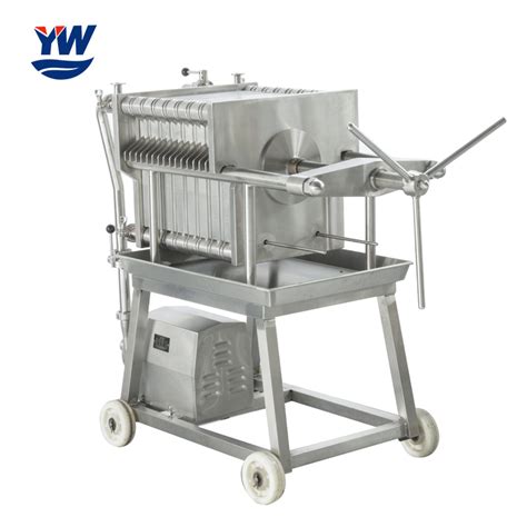 Syrup Filtration Filter Stainless Steel Plate And Frame Diatomite