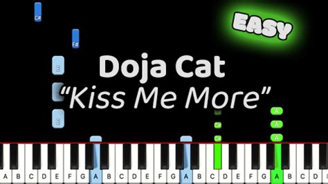 Doja Cat – Kiss Me More – Easy – MARKS PIANO