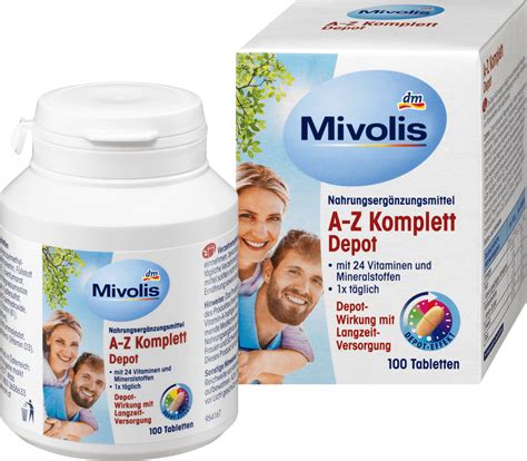 Mivolis A Z Komplett Depot Tabletten 100 St 144 g dauerhaft günstig