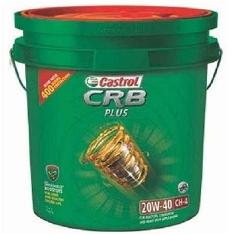 20W40 Castrol CRB Plus Engine Oil Unit Pack Size Bucket Of 20 Litre