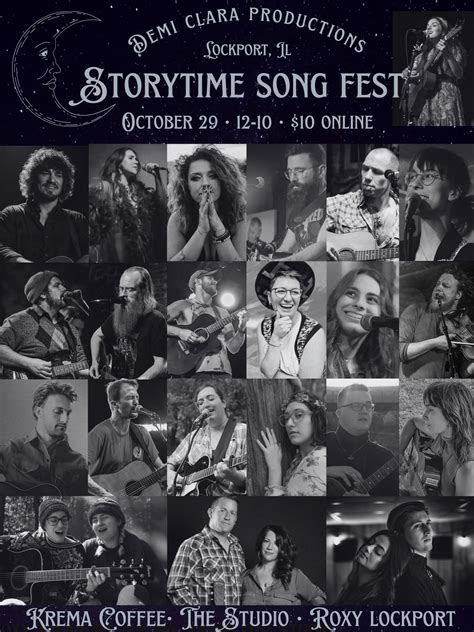 Demi Clara’sstory Time Song Fest Roxy Lockport