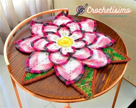 Patr N Gratis Hermoso Centro De Mesa Decorativo Flor M Gica En