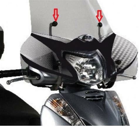 Givi Kit de instalare Parbriz motocicletă pentru Honda SH 300 Magazin