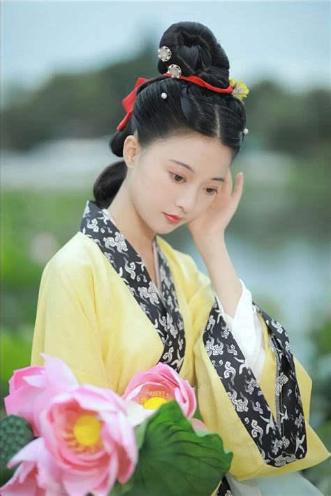 Hanfu漢服 Chinese Song Dynasty Traditional Clothing Hanfu Hairstyle