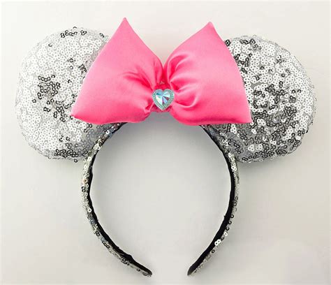 Minnie Mouse Ears Sequin Disney Ears Headband Sequin Mouse