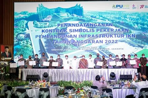 Pembangunan Infrastruktur IKN Tahap 1 Senilai Rp5 1 Triliun Dimulai