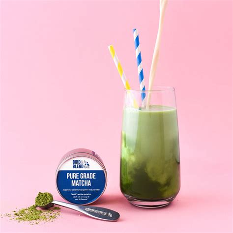 Grinch Matcha Mocktail Bird And Blend Tea Co