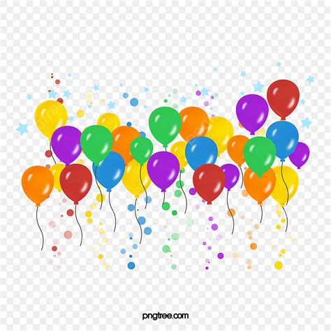 Carnival PNG Transparent, Carnival Balloon, Birthday Balloons Clipart ...