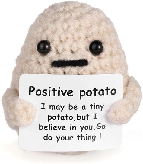 Amazon Positive Potato Inch Funny Positive Potato Gift Cute