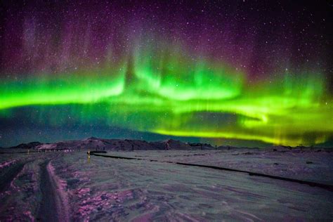 Aurora Borealis In Iceland #AuroraBorealis #blue #Iceland #Island # ...