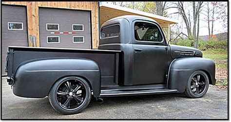 1951 Ford F1 Street Rod Truck Ground Up Build Hot Rod Black For Sale In Titusville Pennsylvania