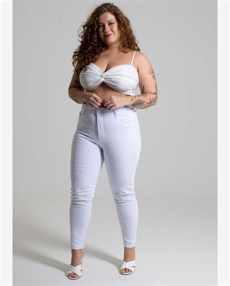 Riachuelo Cal A Sarja Sawary Plus Size Push Up