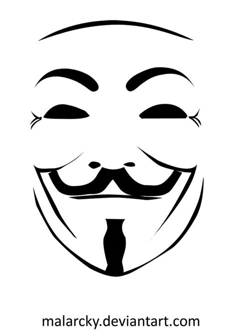 Guy Fawkes Stencil