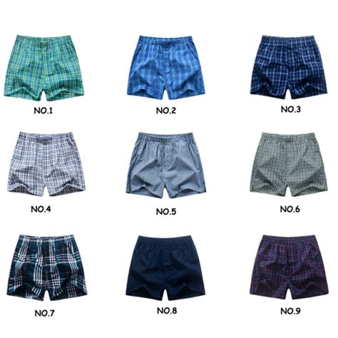 5pcs Lot Mens Underwear Boxers Shorts 100 Cotton Casual Underwear Sexy