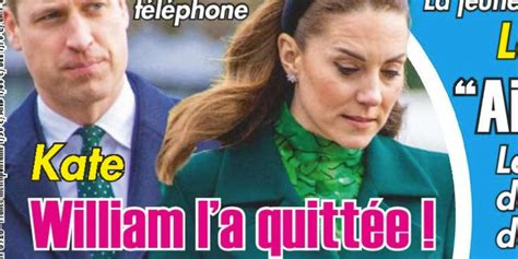 Kate Middleton une sale rupture par téléphone William l a quittée