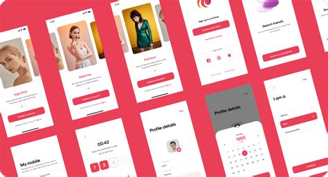 Figma Dating App UI Kit