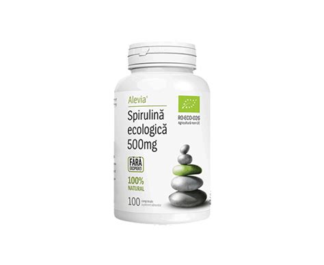 Spirulina 1000mg 100cpr Alevia