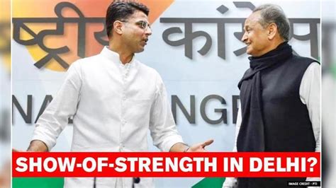 Rajasthan MLAs Join Sachin Pilot In Delhi Dy CM Plots Show Of Strength