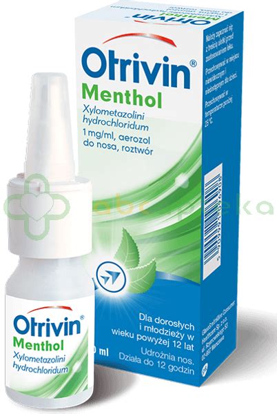 Otrivin Menthol Mg Ml Aerozol Do Nosa Ml W Apteka Internetowa